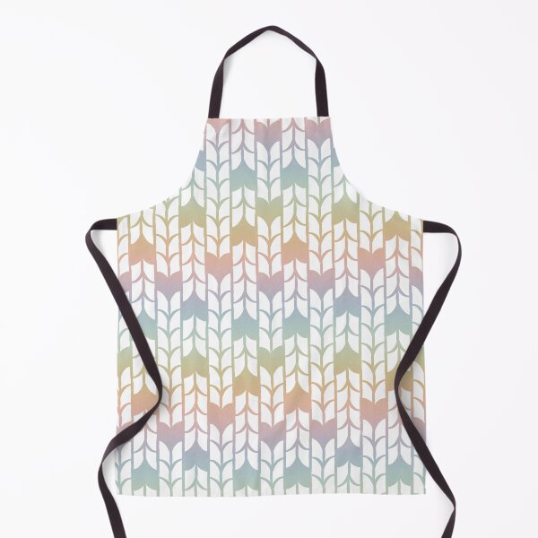 Item preview, Tulip Deco Pattern - Snow + Rainbow Sorbet designed and sold by Irene Estelle.