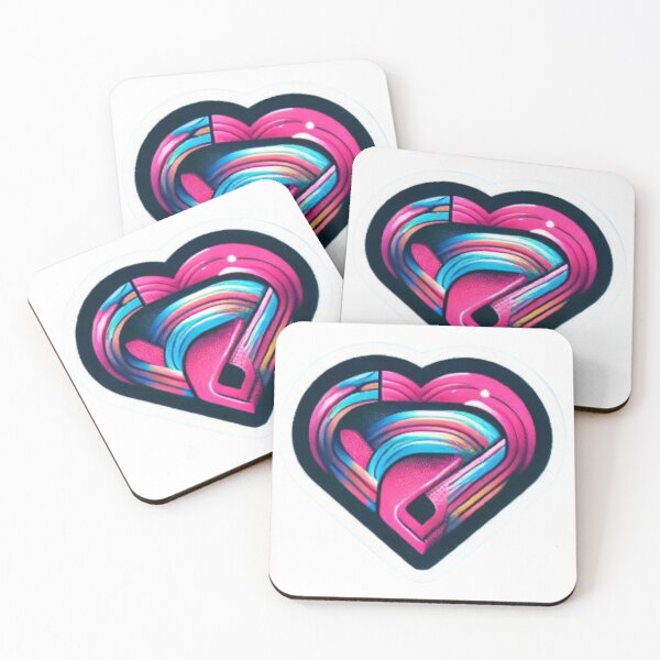 Item preview, Colorful Heart  designed and sold by LoveDesignMania.