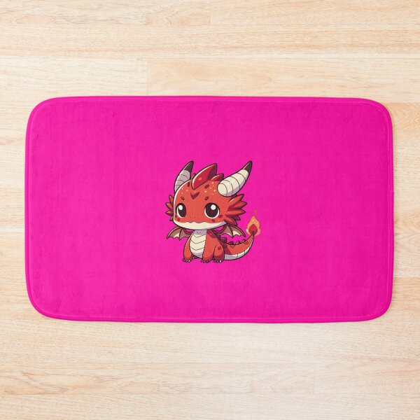 Item preview, Cute kawaii red dragon designed and sold by ArtandSmile.