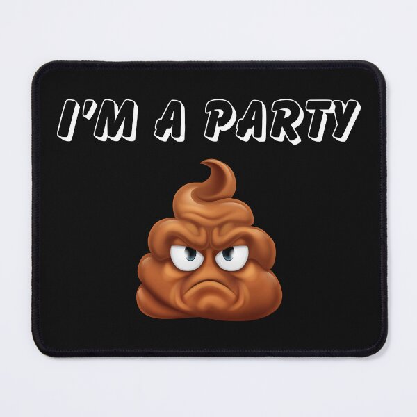 Item preview, I'm a Party Poop designed and sold by OneFineGem.