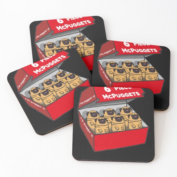 Item preview, 6 Piece Mcpuggets I'm Puggin' It   designed and sold by bbauxinus.