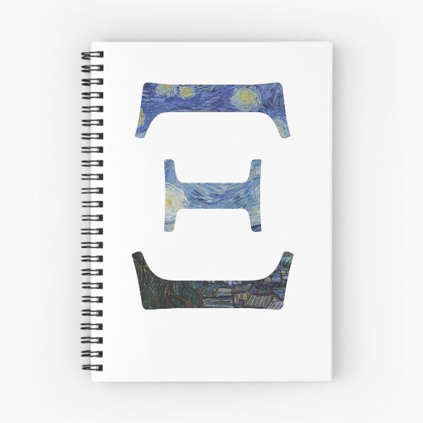 Item preview, Starry Night Alphabet - Ξ designed and sold by Evelyn Montgomery.