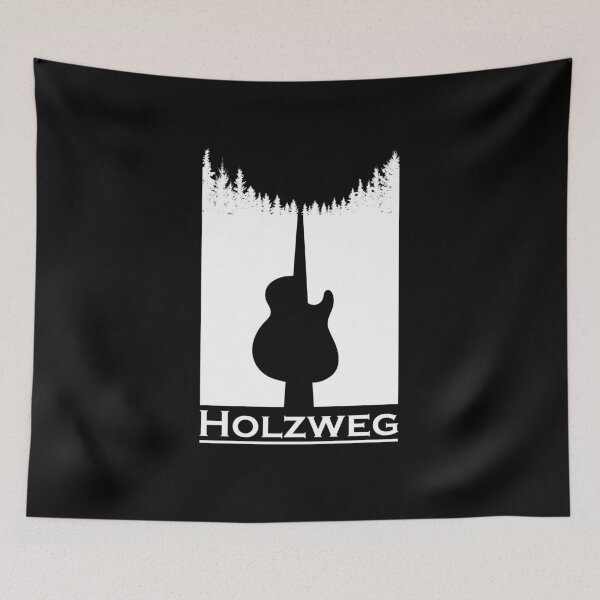 Item preview, Duo Holzweg Logo Maleny Australia new logo white designed and sold by Schoensl.