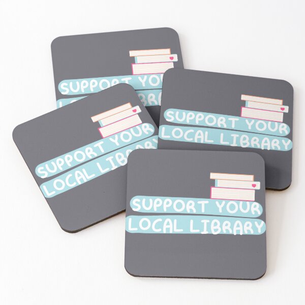 Item preview, Support your local library  designed and sold by Kawabijutsu21.