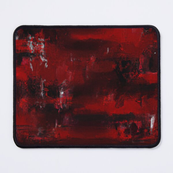 Item preview, red and black glossy abstract oil painting designed and sold by optimusprime39.