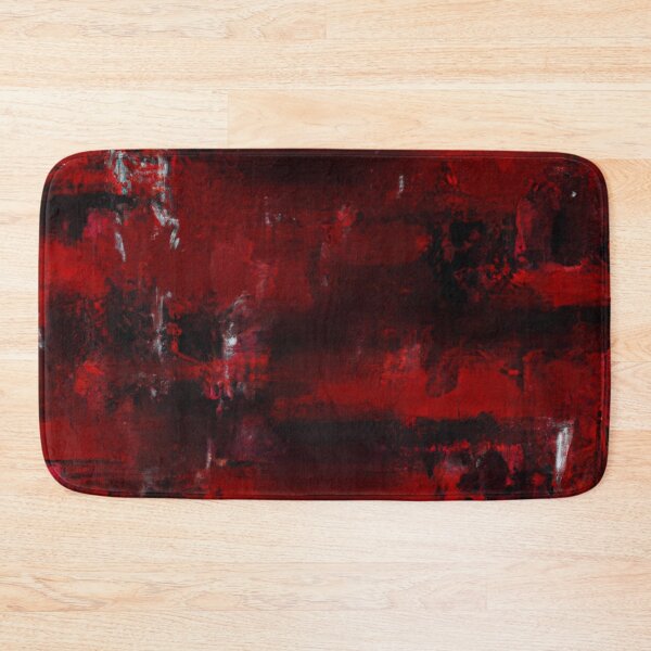 Item preview, red and black glossy abstract oil painting designed and sold by optimusprime39.