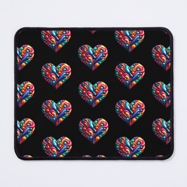 Item preview, Colorful Heart designed and sold by LoveDesignMania.