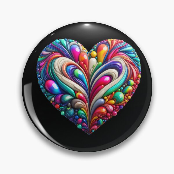 Item preview, Colorful Heart  designed and sold by LoveDesignMania.