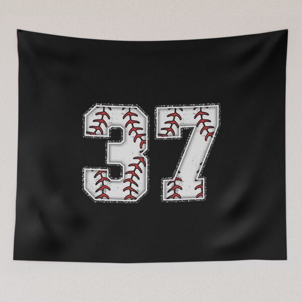 Item preview, baseball number 37 designed and sold by creativechaster.