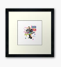 Kally's mashup Dally Framed Print