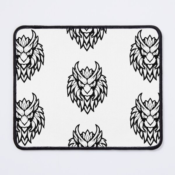 Item preview, Black and White Tattoo Gryphon | Griffin | Grypis designed and sold by Grypis.