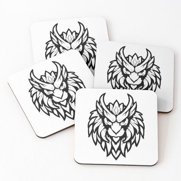 Item preview, Black and White Tattoo Gryphon | Griffin | Grypis designed and sold by Grypis.
