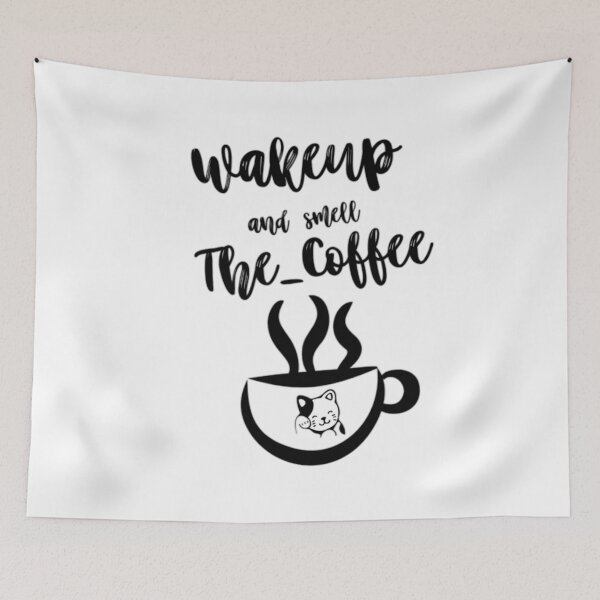 Item preview, Wakeup and Smell The Coffee Cat designed and sold by prsagar01.