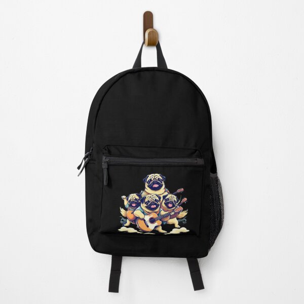 Item preview, Pugs Strumming designed and sold by studiobrazuka.