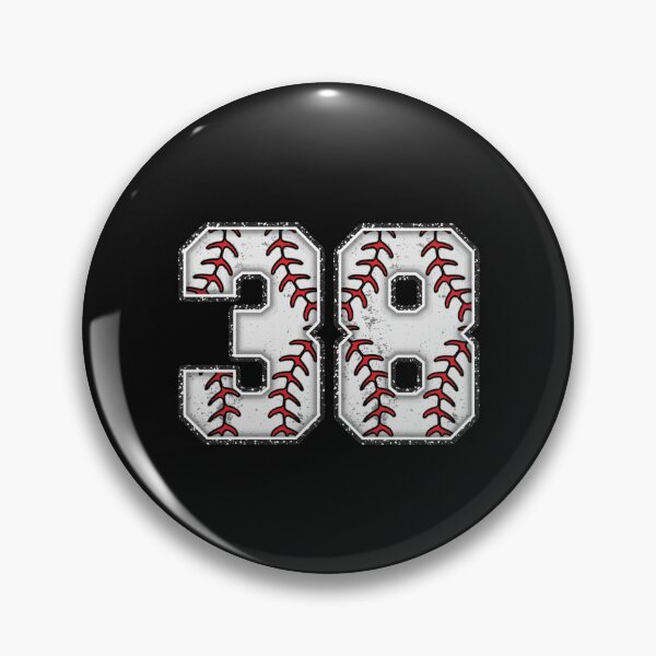 Item preview, baseball number 38 designed and sold by creativechaster.