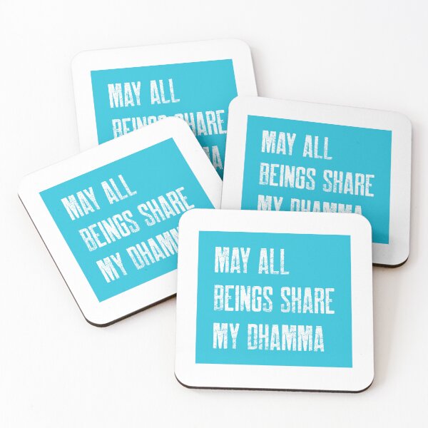 Item preview, May All Be Beings Share My Dhamma Metta Loving Kindness Vipassana Meditation designed and sold by GraTEEtude.