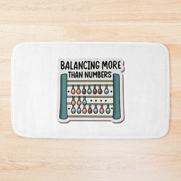 Item preview, CPA Abacus - Balancing More Than Numbers designed and sold by NiftyWrx.