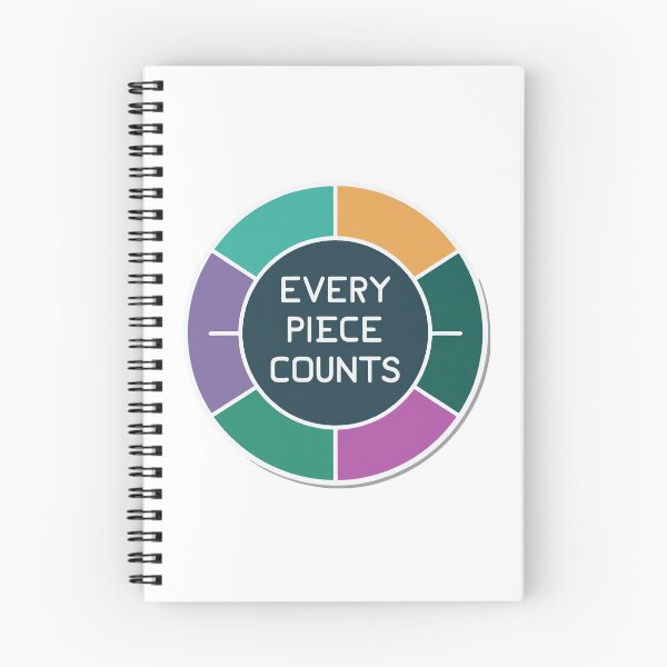 Item preview, Every Piece Counts - CPA Financial Pie Chart Design designed and sold by NiftyWrx.