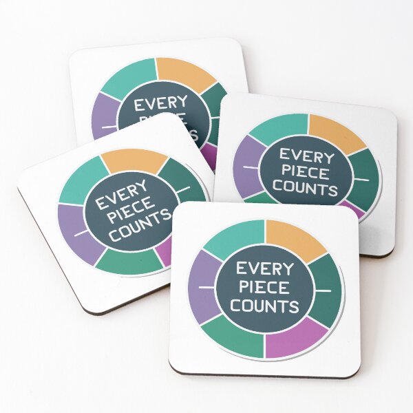 Item preview, Every Piece Counts - CPA Financial Pie Chart Design designed and sold by NiftyWrx.
