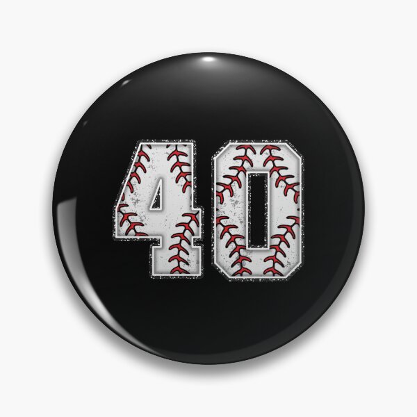 Item preview, baseball number 40 designed and sold by creativechaster.