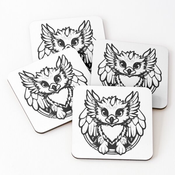 Item preview, Black and White Tattoo Gryphon | Griffin | Grypis designed and sold by Grypis.