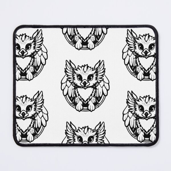 Item preview, Black and White Tattoo Gryphon | Griffin | Grypis designed and sold by Grypis.