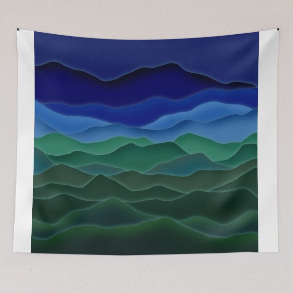 Item preview, Mountain range view designed and sold by DaveDanchuk.