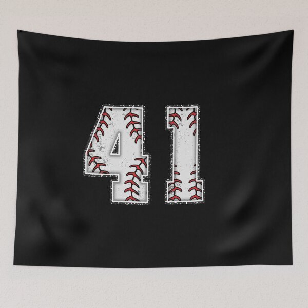 Item preview, baseball number 41 designed and sold by creativechaster.