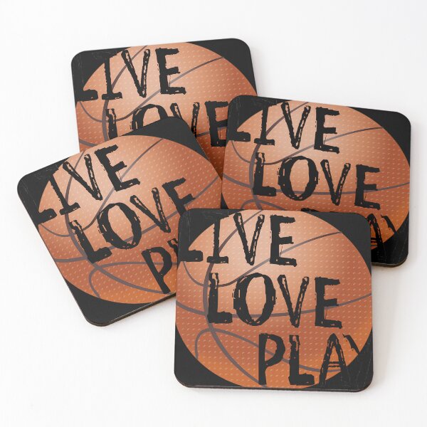 Item preview,  Live Love Play - Basketball designed and sold by FionaMarttinen.