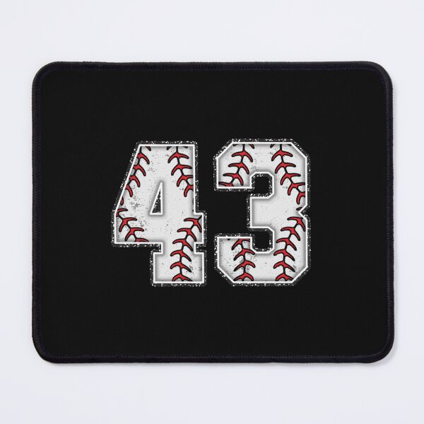 Item preview, baseball number 43 designed and sold by creativechaster.