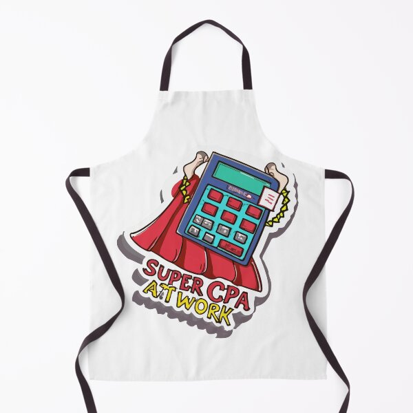 Item preview, Super CPA Superhero Calculator designed and sold by NiftyWrx.