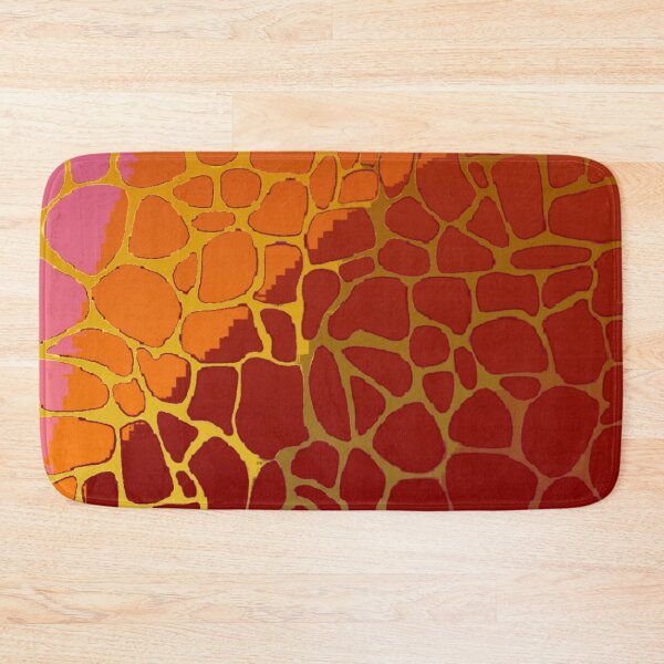 Item preview, Golden orange animal print  designed and sold by Roxburylane.