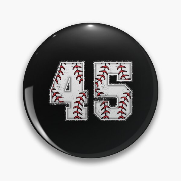 Artikelvorschau, Baseball-Nummer 45 entworfen und verkauft von creativechaster.
