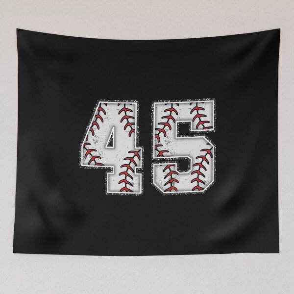 Item preview, baseball number 45 designed and sold by creativechaster.