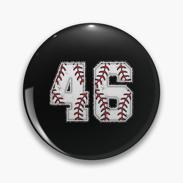Item preview, baseball number 46 designed and sold by creativechaster.