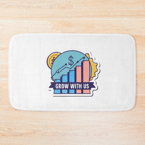Item preview, Grow With Us - Corporate Finance Growth Concept designed and sold by NiftyWrx.