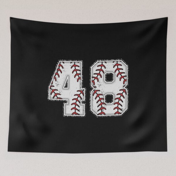 Item preview, baseball number 48 designed and sold by creativechaster.