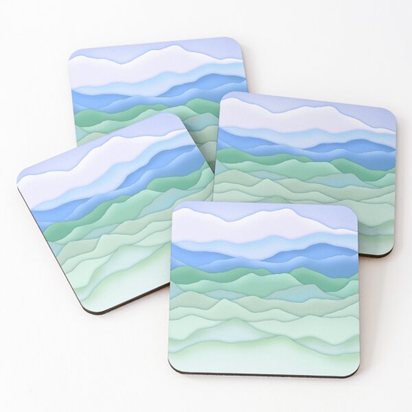 Item preview, Light colored Mountain range  designed and sold by DaveDanchuk.