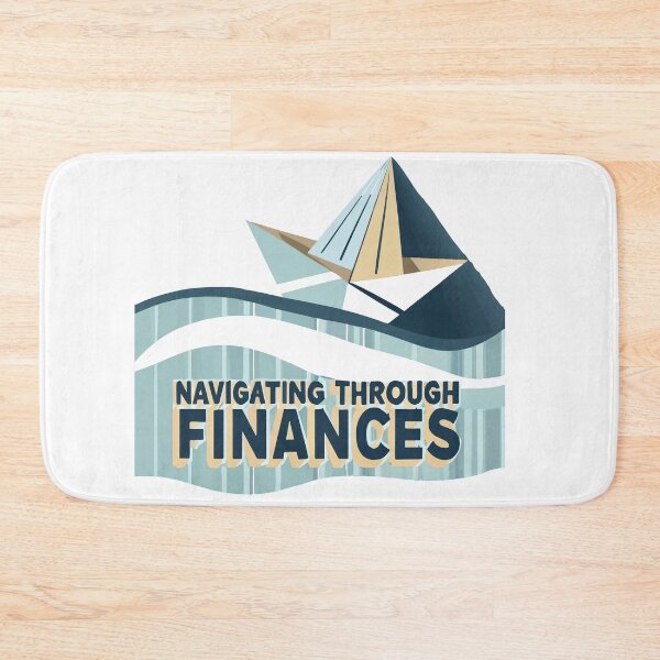 Item preview, Navigating Through Finances - Origami Boat CPA Design designed and sold by NiftyWrx.