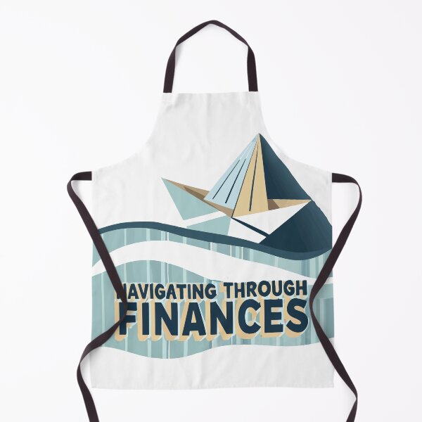 Item preview, Navigating Through Finances - Origami Boat CPA Design designed and sold by NiftyWrx.