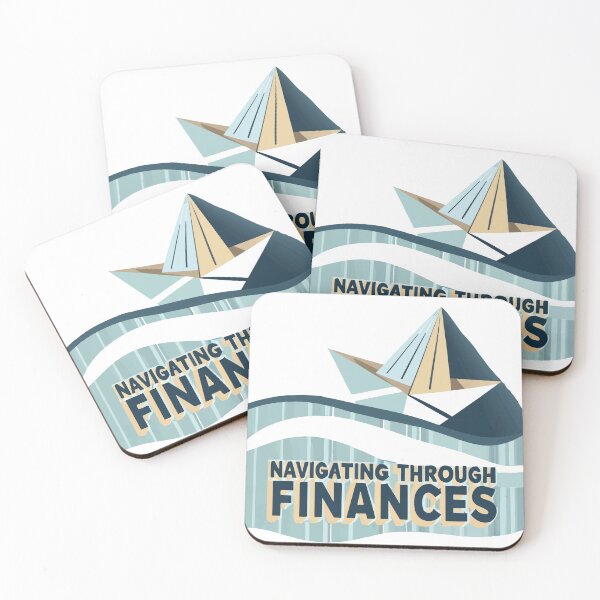 Item preview, Navigating Through Finances - Origami Boat CPA Design designed and sold by NiftyWrx.