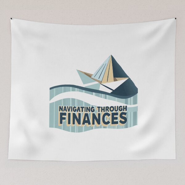 Item preview, Navigating Through Finances - Origami Boat CPA Design designed and sold by NiftyWrx.