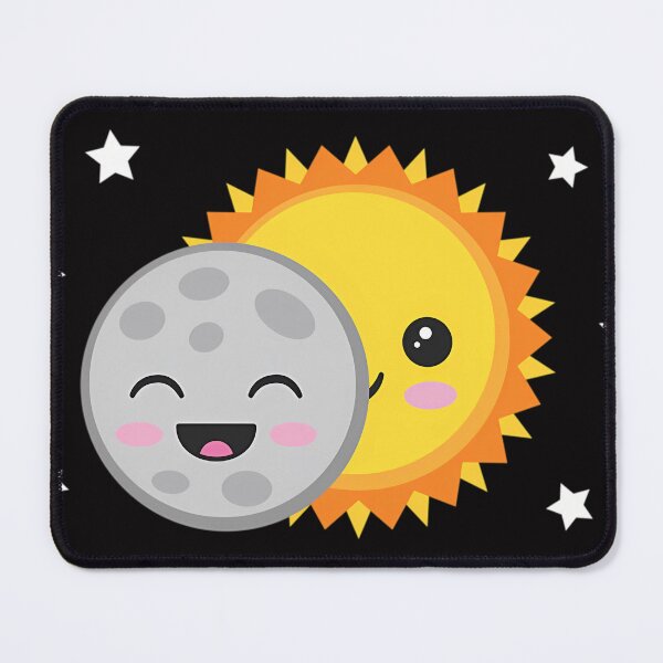 Item preview, Cute Kawaii Solar Eclipse Cartoon designed and sold by PatricNixon.