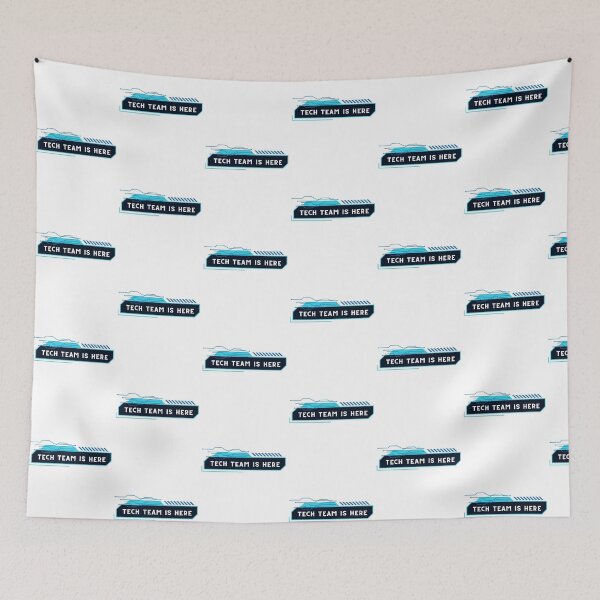 Item preview, Tech team is here designed and sold by heartfeltarts93.