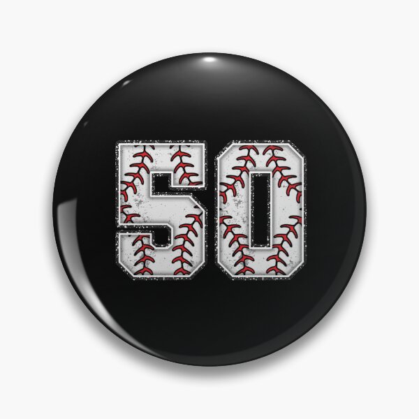 Item preview, baseball number 50 designed and sold by creativechaster.