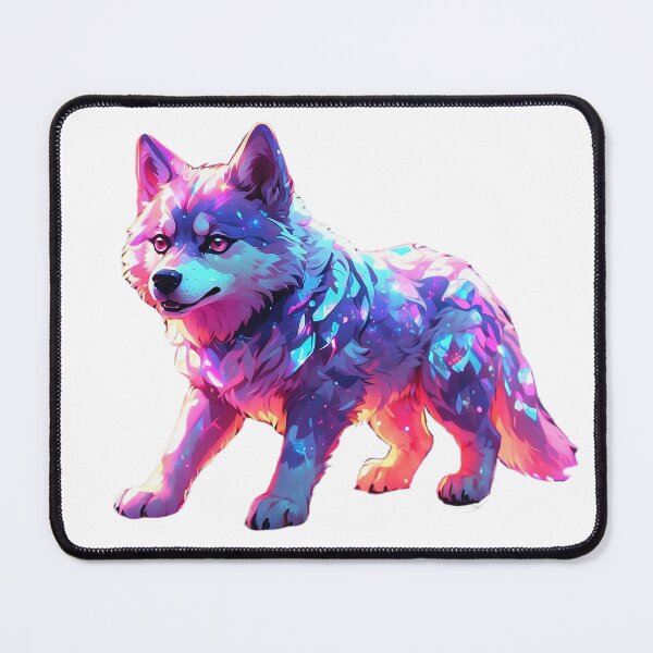 Item preview, Purple wolf designed and sold by LevCreates.