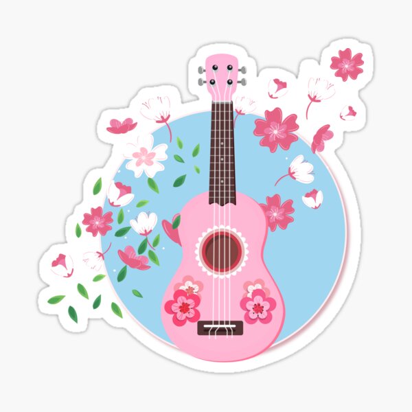 Item preview, Sakura Ukulele In Spring - Series 01 designed and sold by Zacquine Miken.
