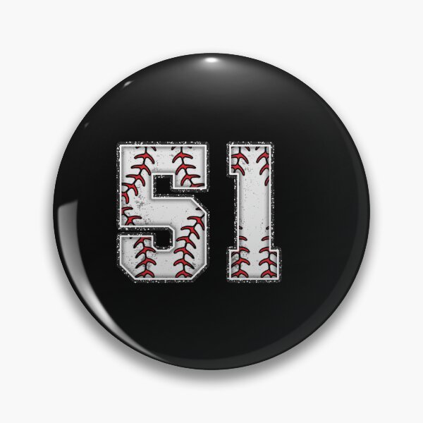 Item preview, baseball number 51 designed and sold by creativechaster.