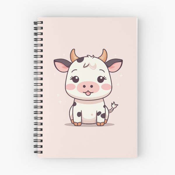 Item preview, Endearing Cow Illustration designed and sold by Atlantico54.