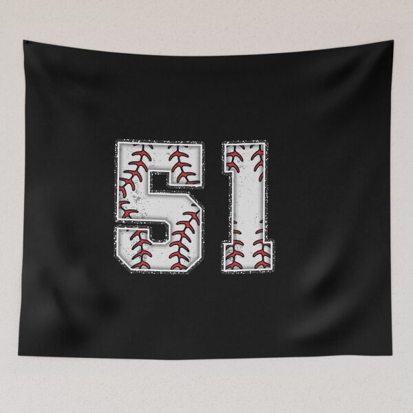 Item preview, baseball number 51 designed and sold by creativechaster.
